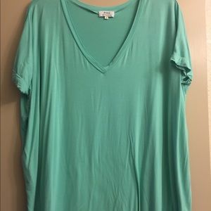 Short sleeve V-neck Piko